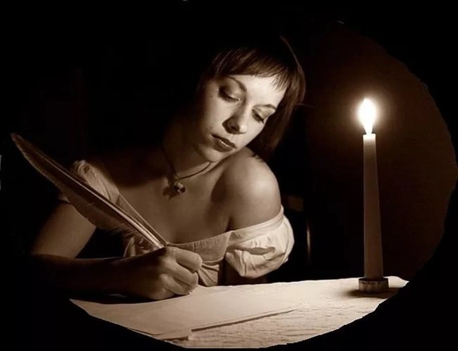 О разлуке пишется легче...