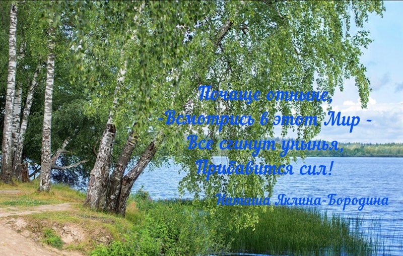 Всмотрись в этот Мир!