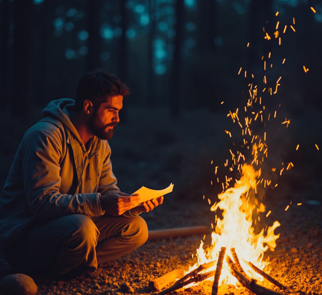 У костра твоих стихотворений