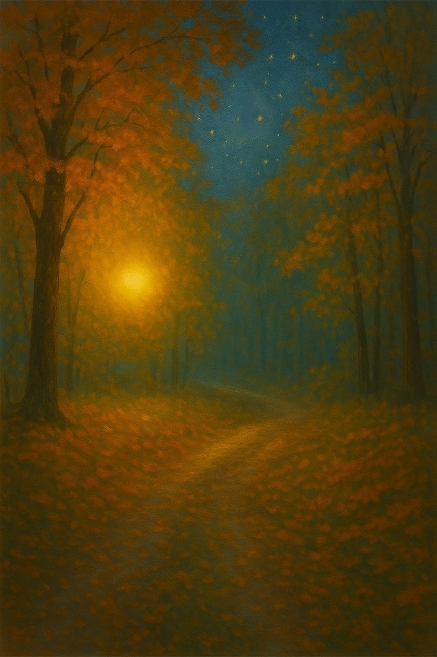 Стих Игоря Григорьева Озарение осени