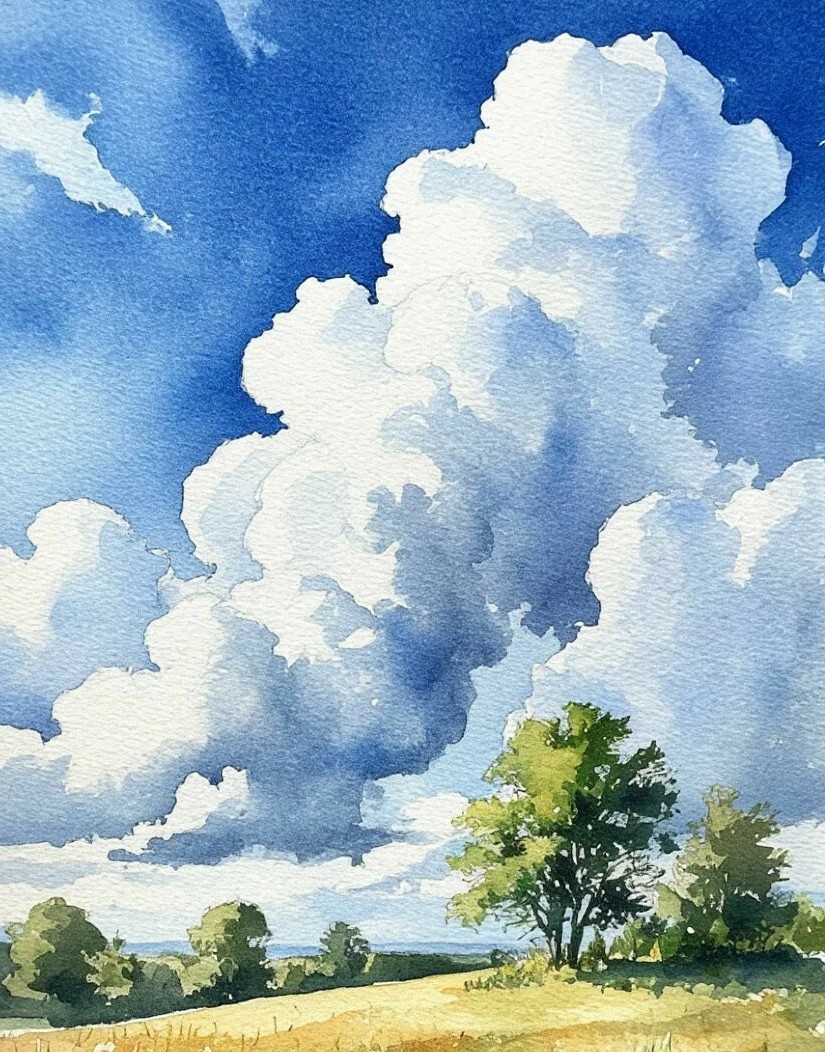 Белые облака Н с666