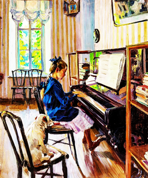 Пёсик тоже здесь пришёл