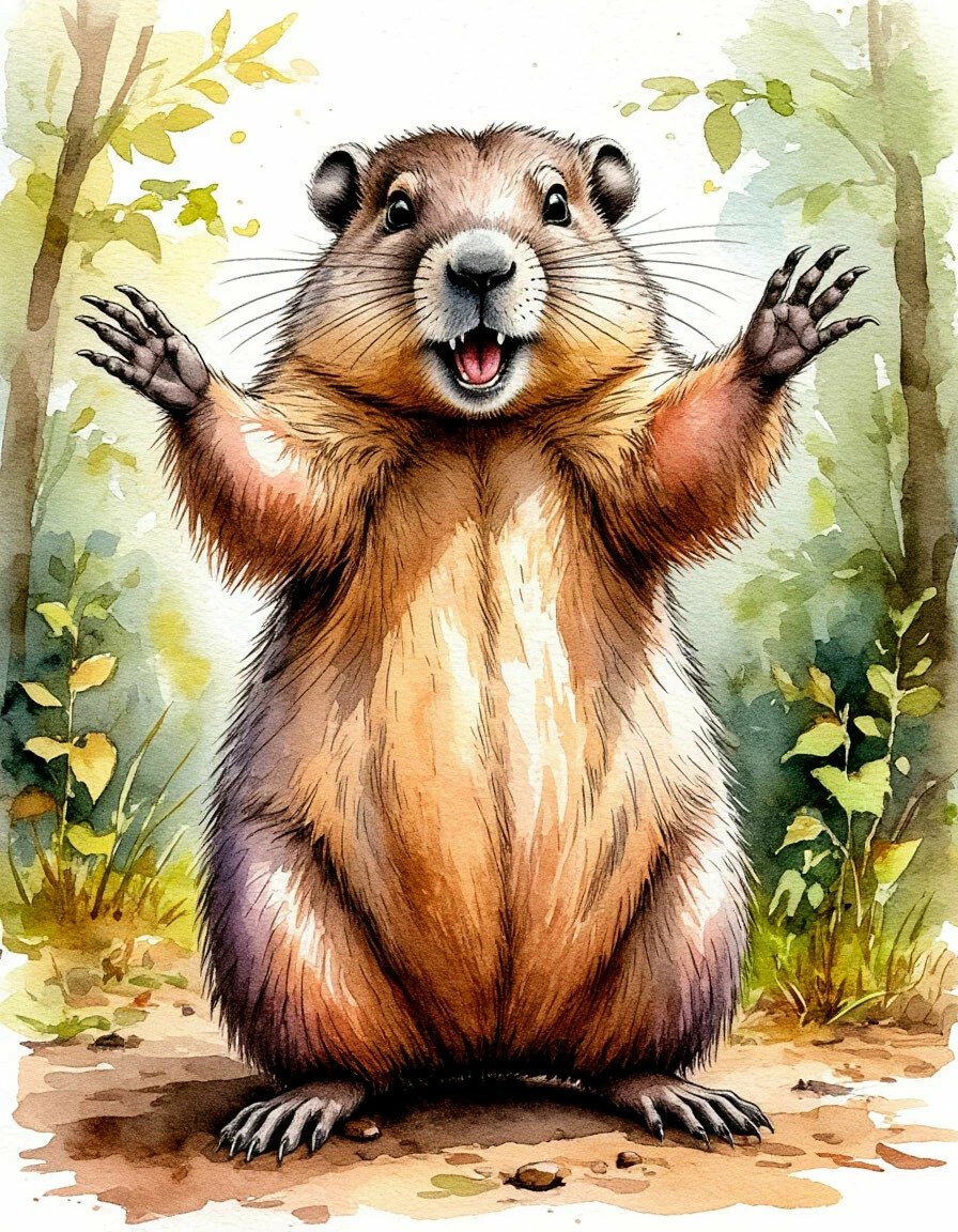 Весёлый сурок Н с666