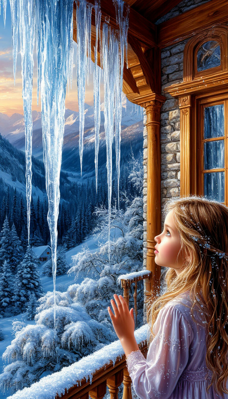 Зима, малыш