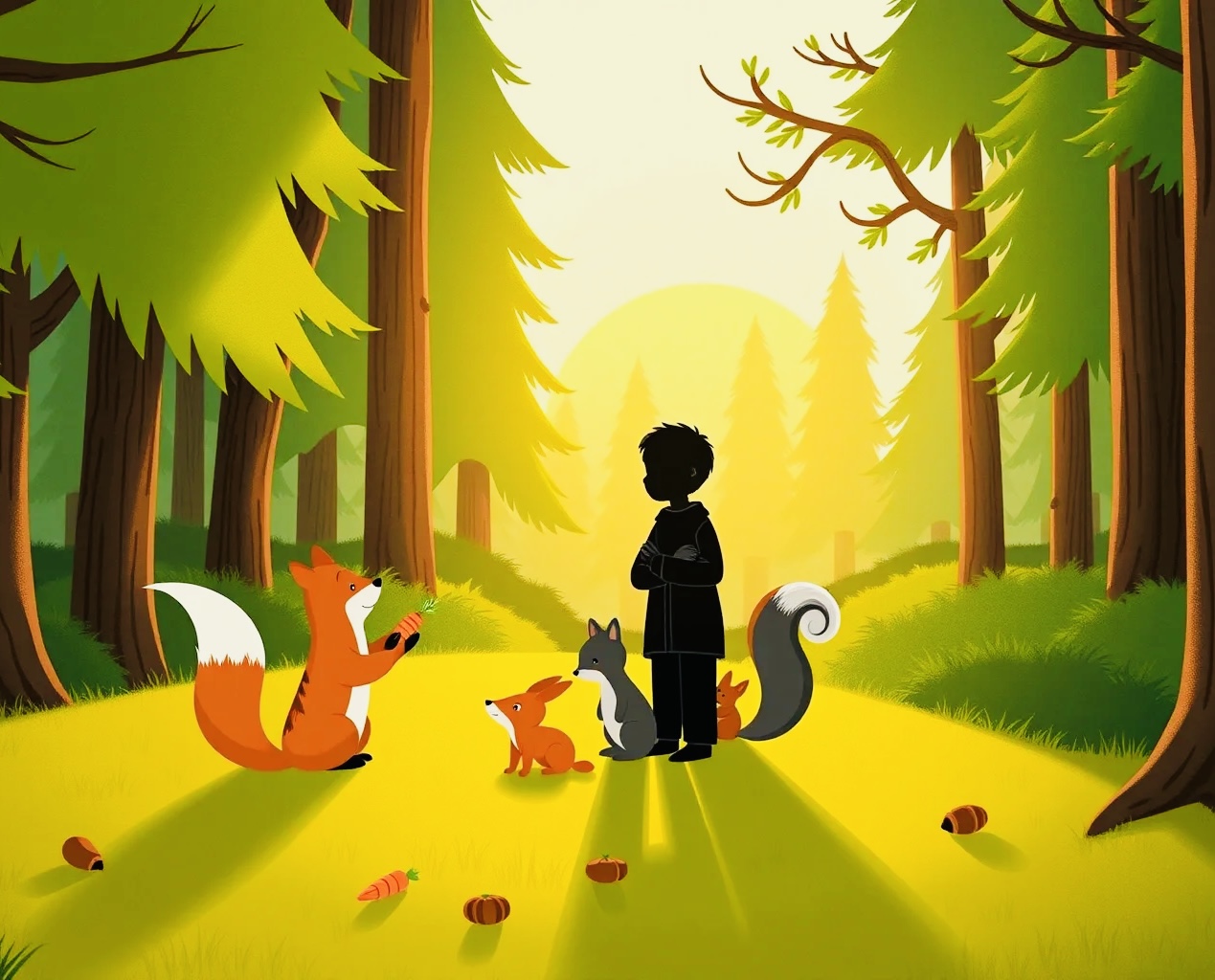 Лесная сказка