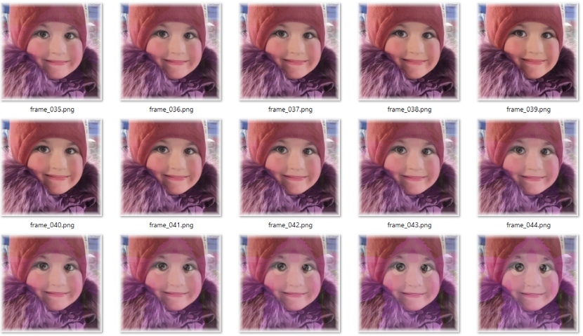 извлекаем кадры gif анимации