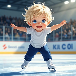 Коньками обложила вся родня