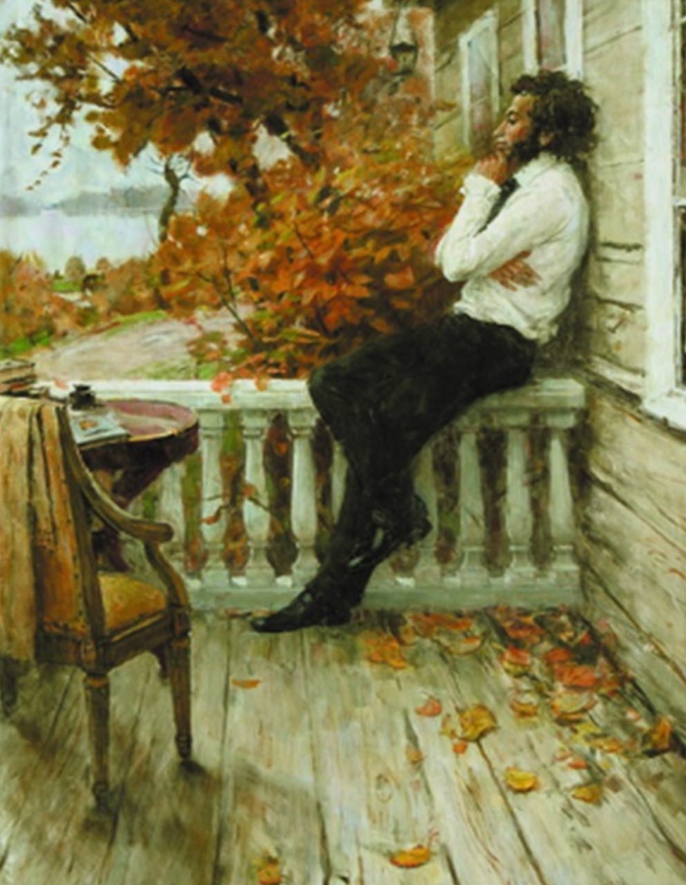 Пушкин. в глуши Михайловского