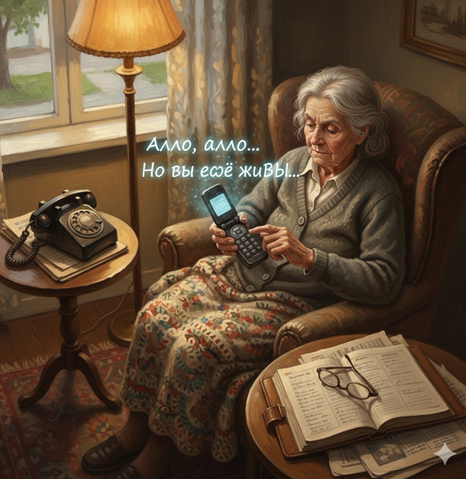 Алло, алло...