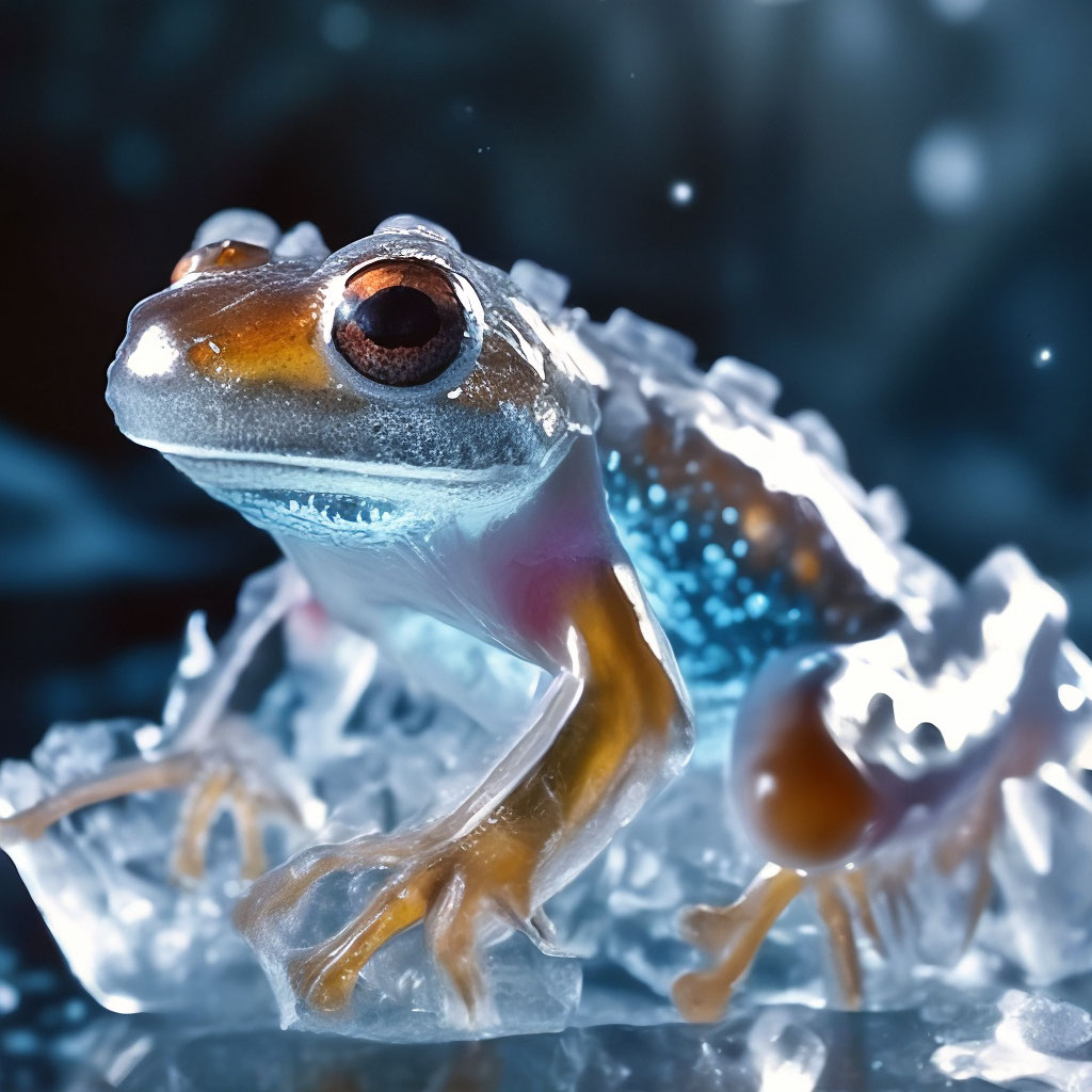 Ледяная лягушка