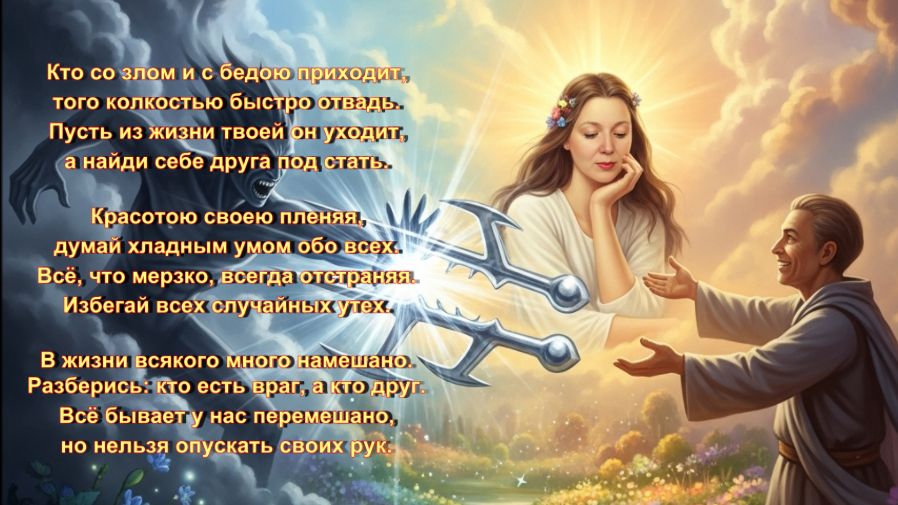 Радость в дом ещё постучится к тебе