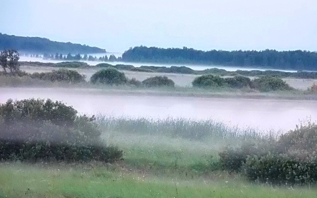 У деревни я в плену