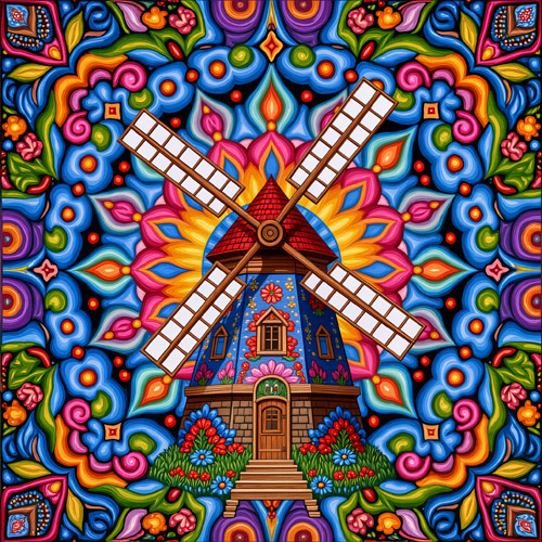 Мельница Ветромания