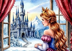 снежная сказка