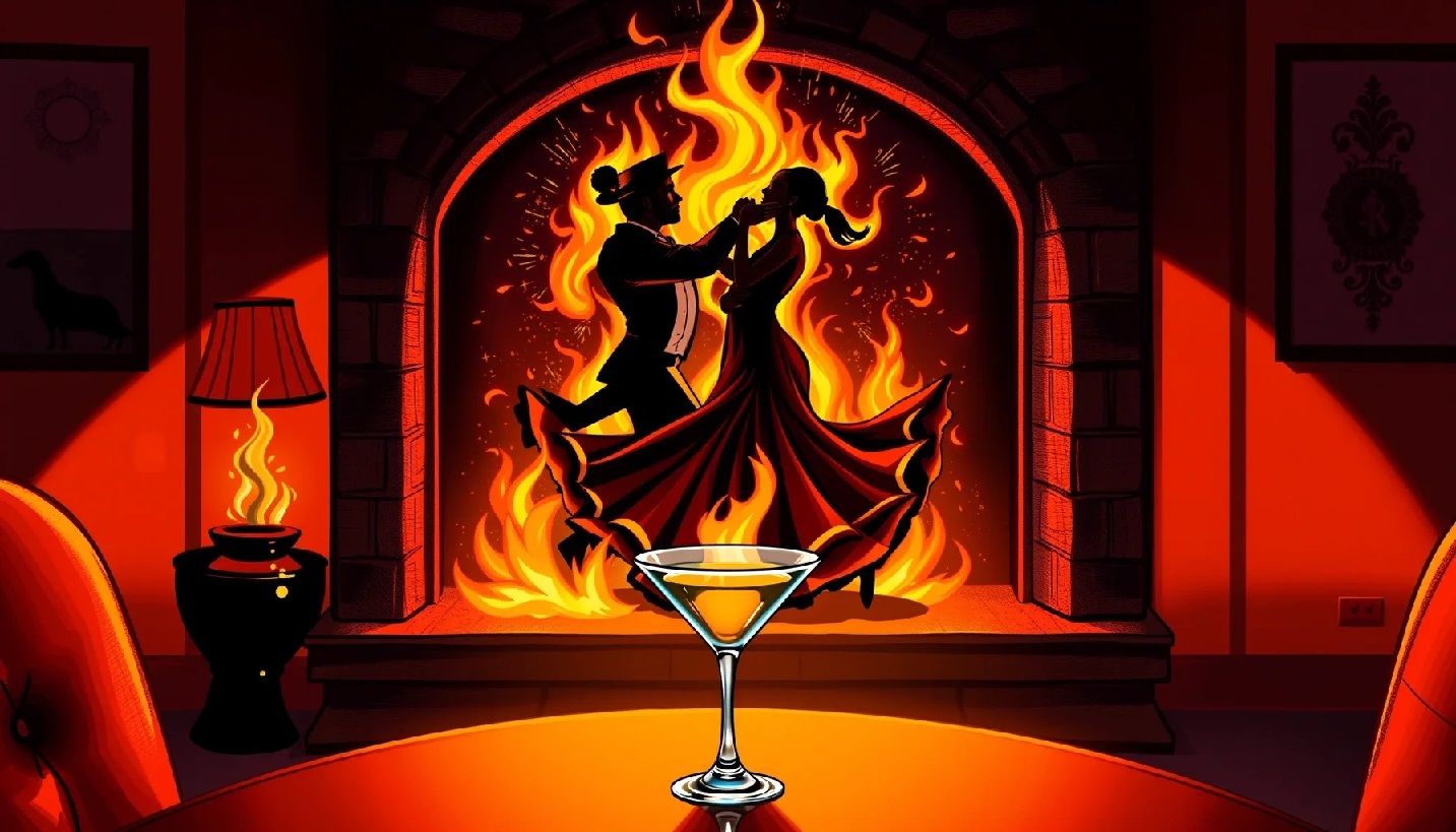 За фужером Martini... сл. Графиня, С. А. Плотников