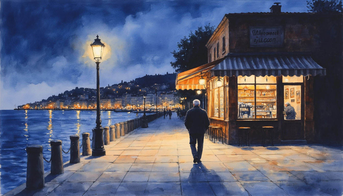 Ночь цвета горького шоколада