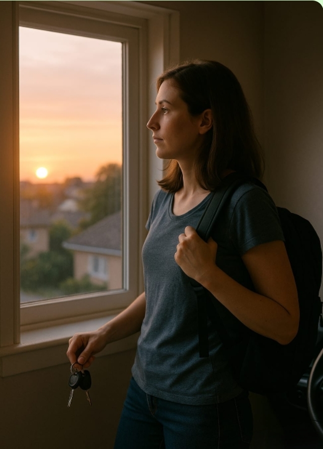 В окне рассвет, а мысли все в дороге...