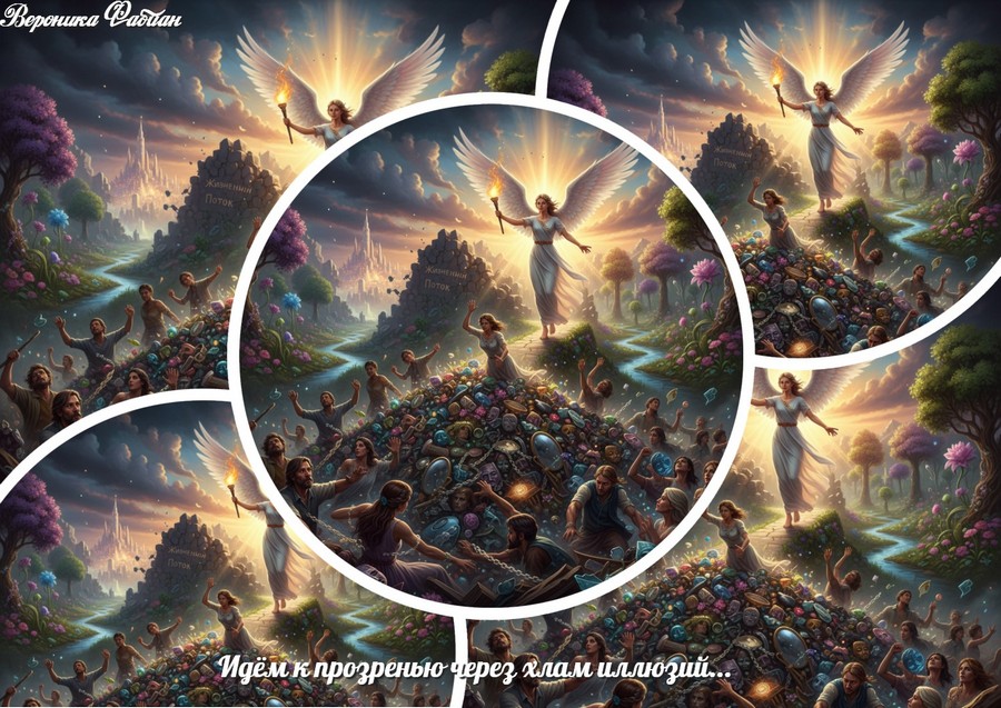 Идём к прозренью через хлам иллюзий...