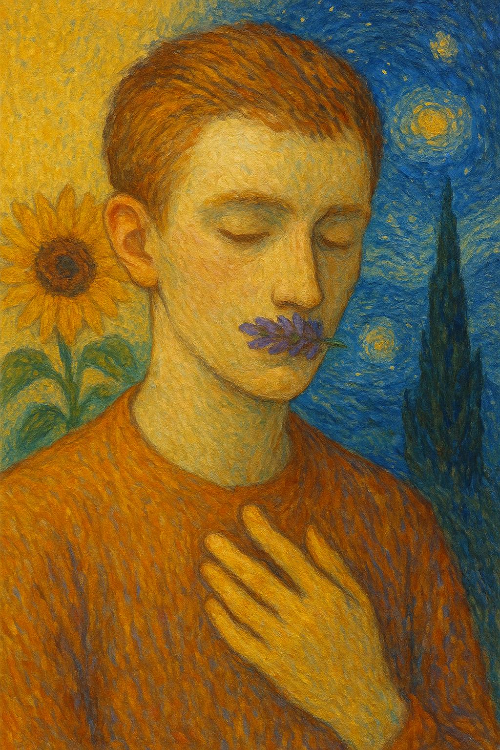 Она родила лицо