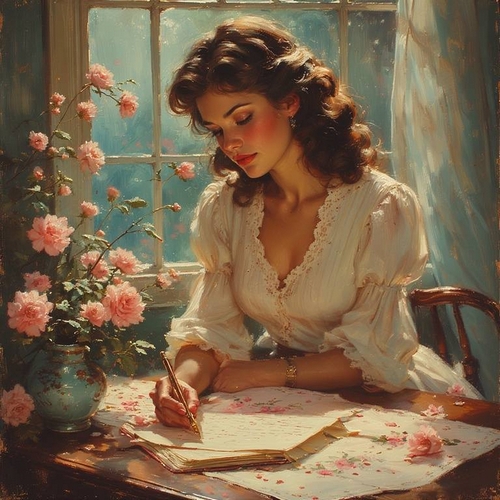 Иоганн Вольфганг фон Гёте. Влюблённая пишет