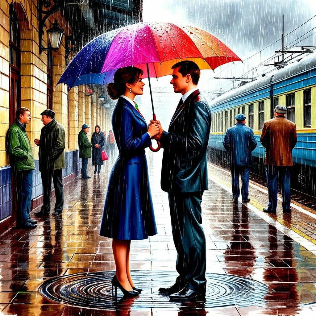 Капает дождь