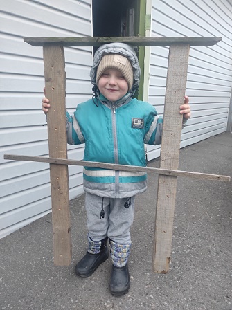 Правнук и соседи Ну, очень общительный парень