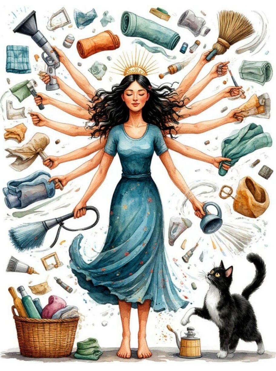 Фея чистоты-шуточные стихи