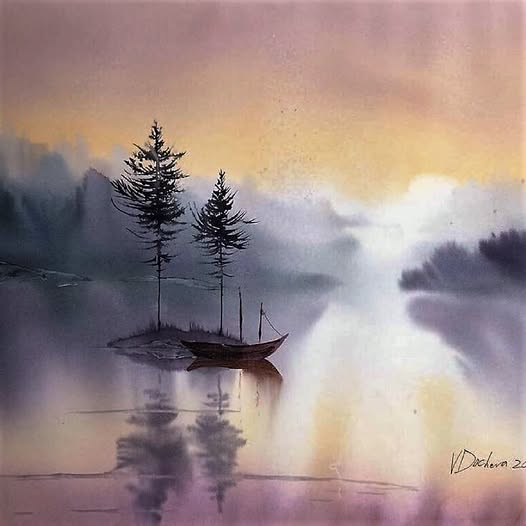 Пристала лодка