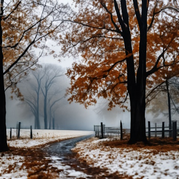 Уходит осень