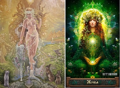 Новая картина А. Угланова - Богиня Джива!