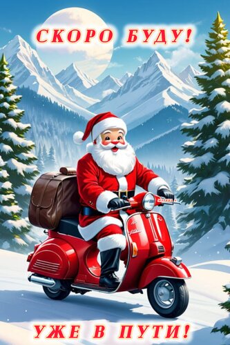 Новый год уже в пути