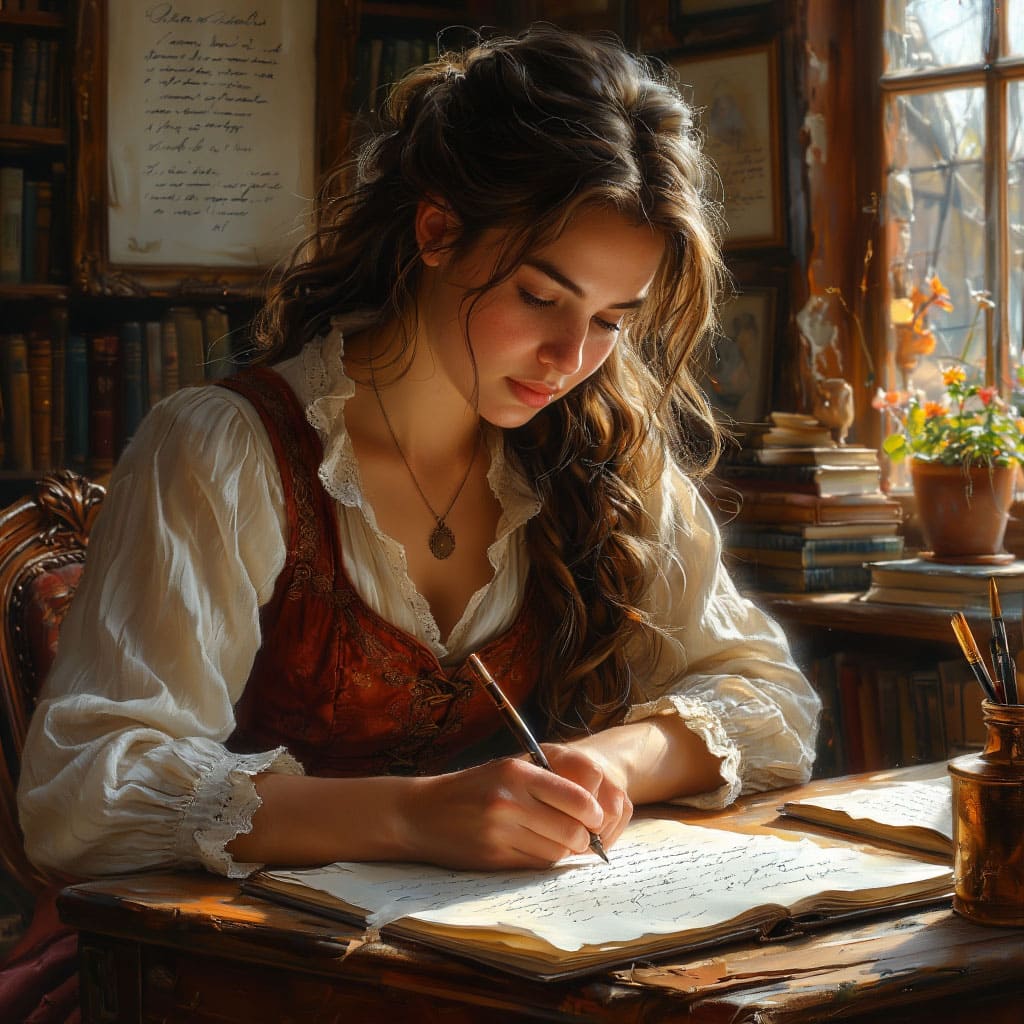 Письмо подруге