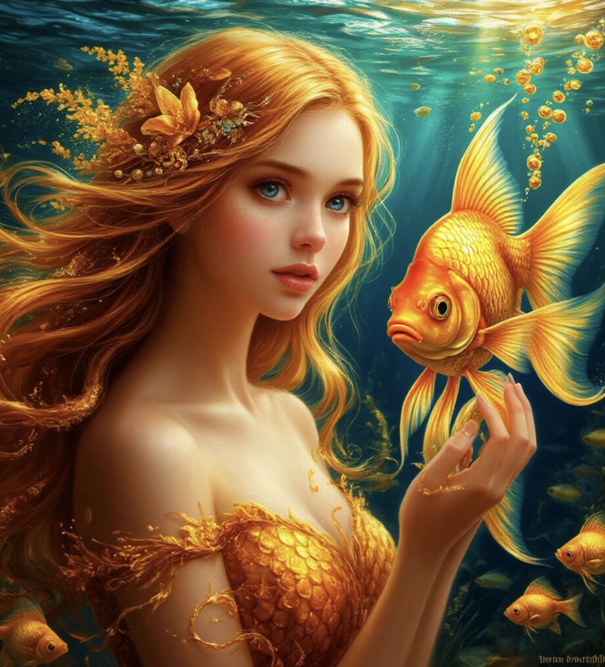 Золотая рыбка