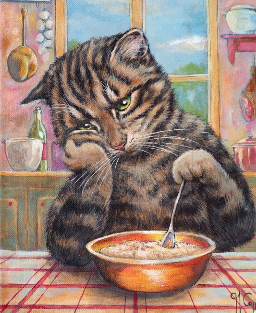 мужчинам кашу не давать!