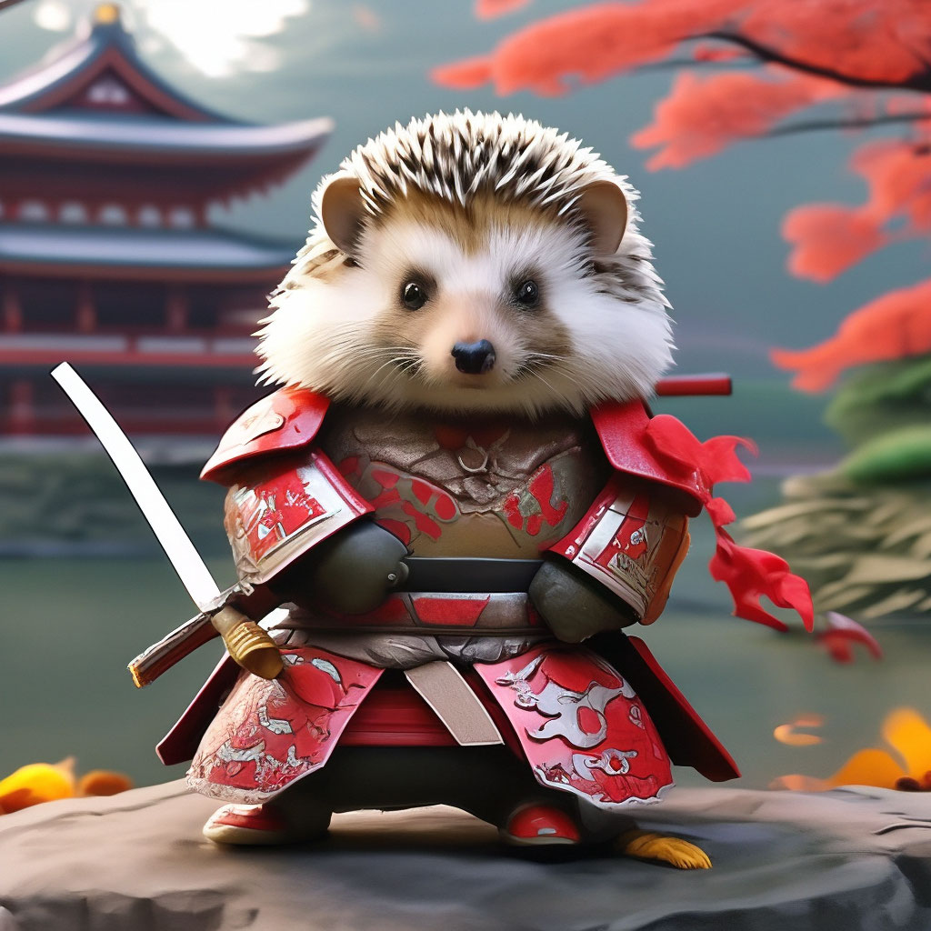 Ёжик - самурай. Грядёт восстание Ежей?