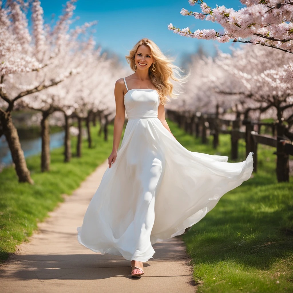 Женщина-весна