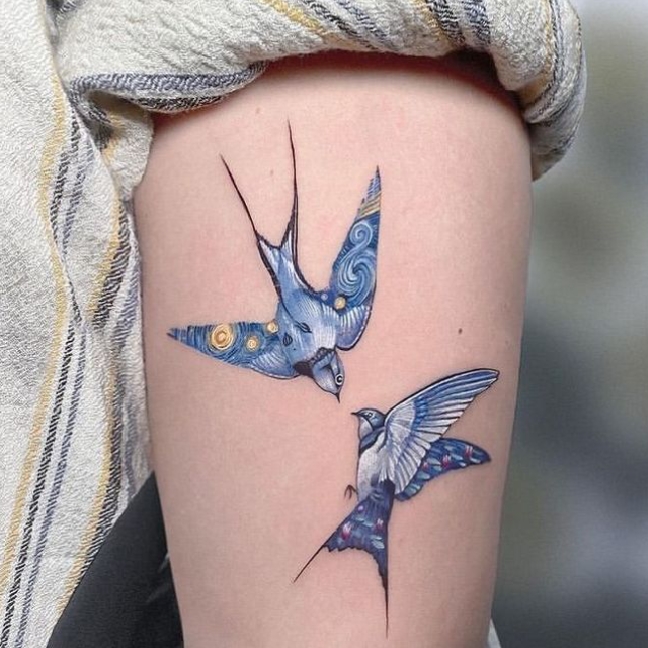 Синие птицы