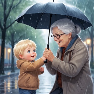 Зонтик для бабушки