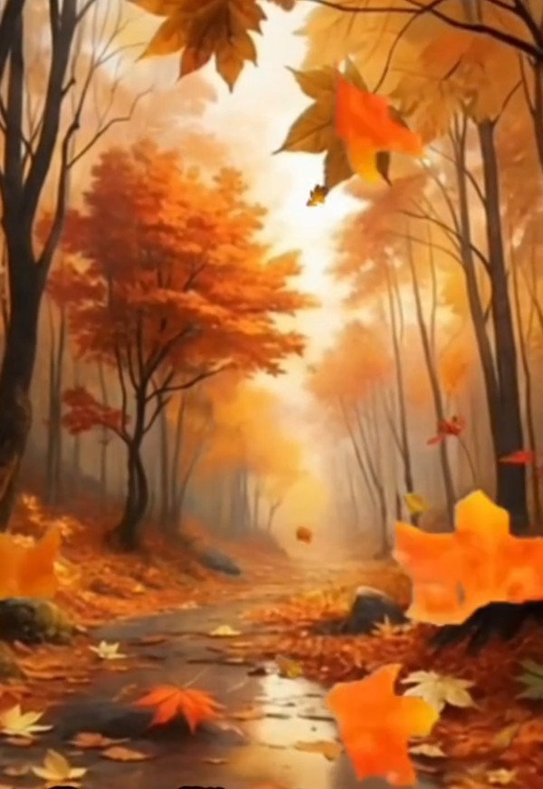 Осенний ветер закружил