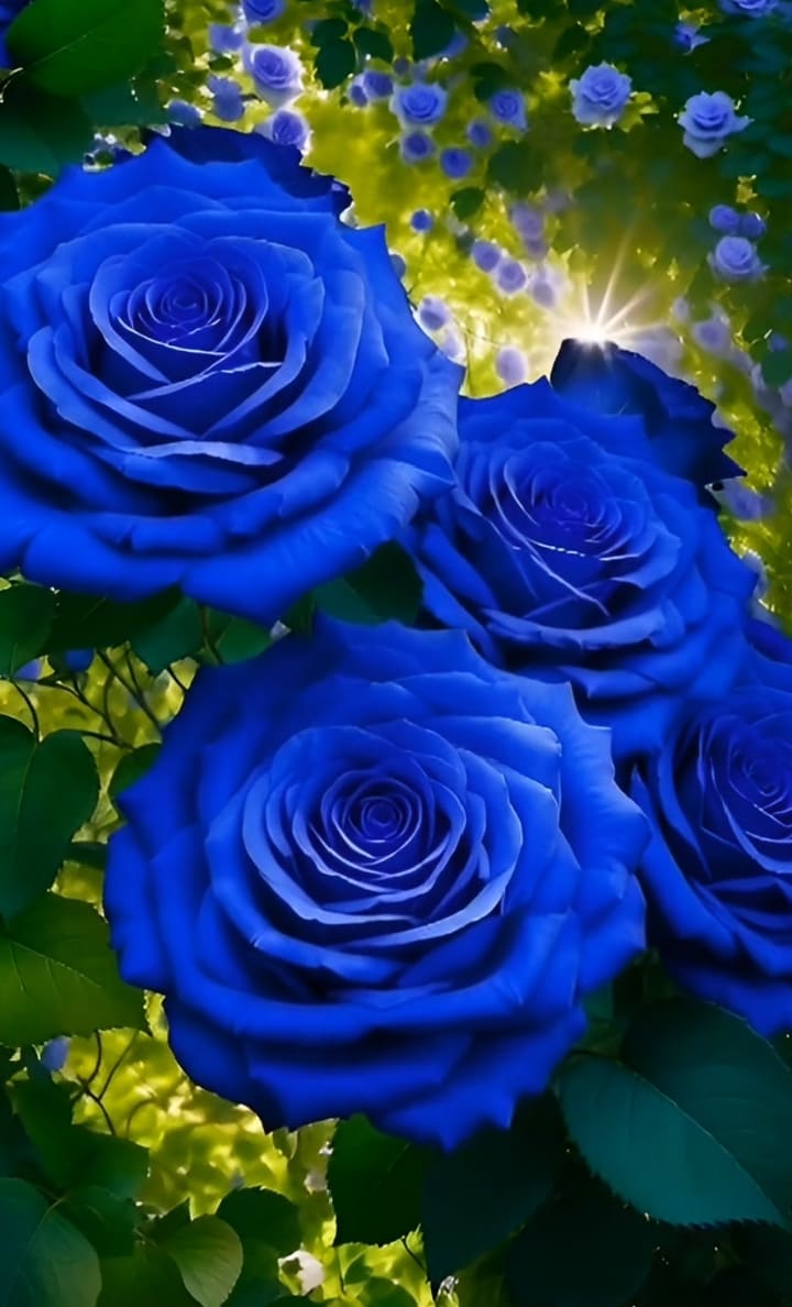 Розы и мимозы