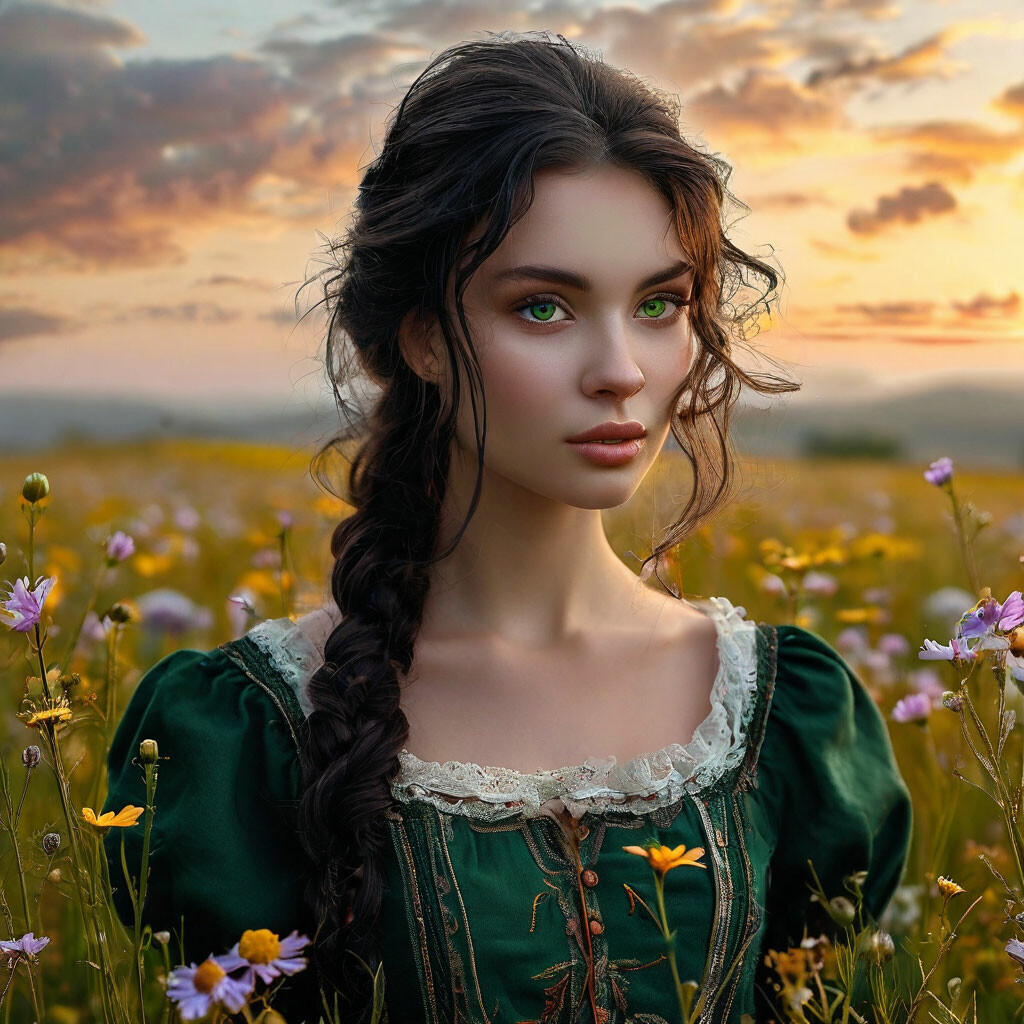 Зеленоглазая не знакомка