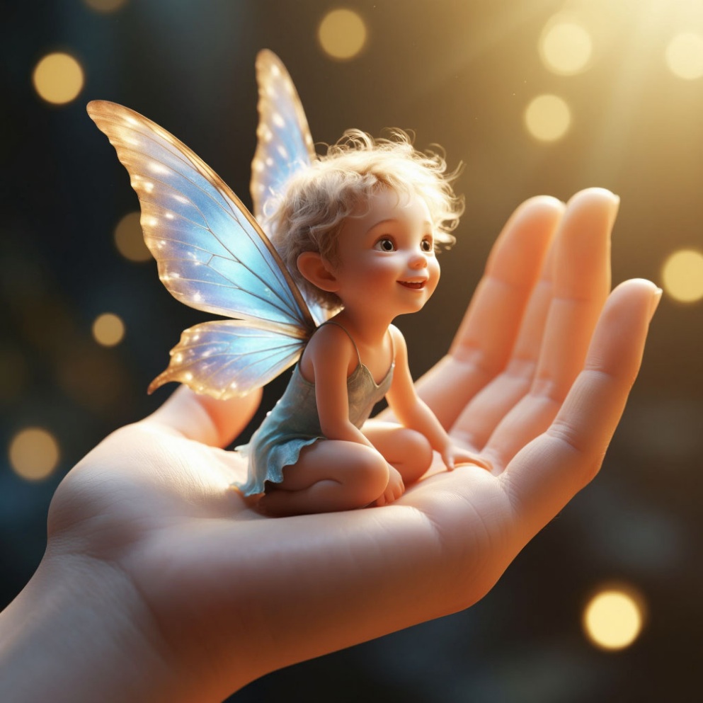 Фея с ладошки