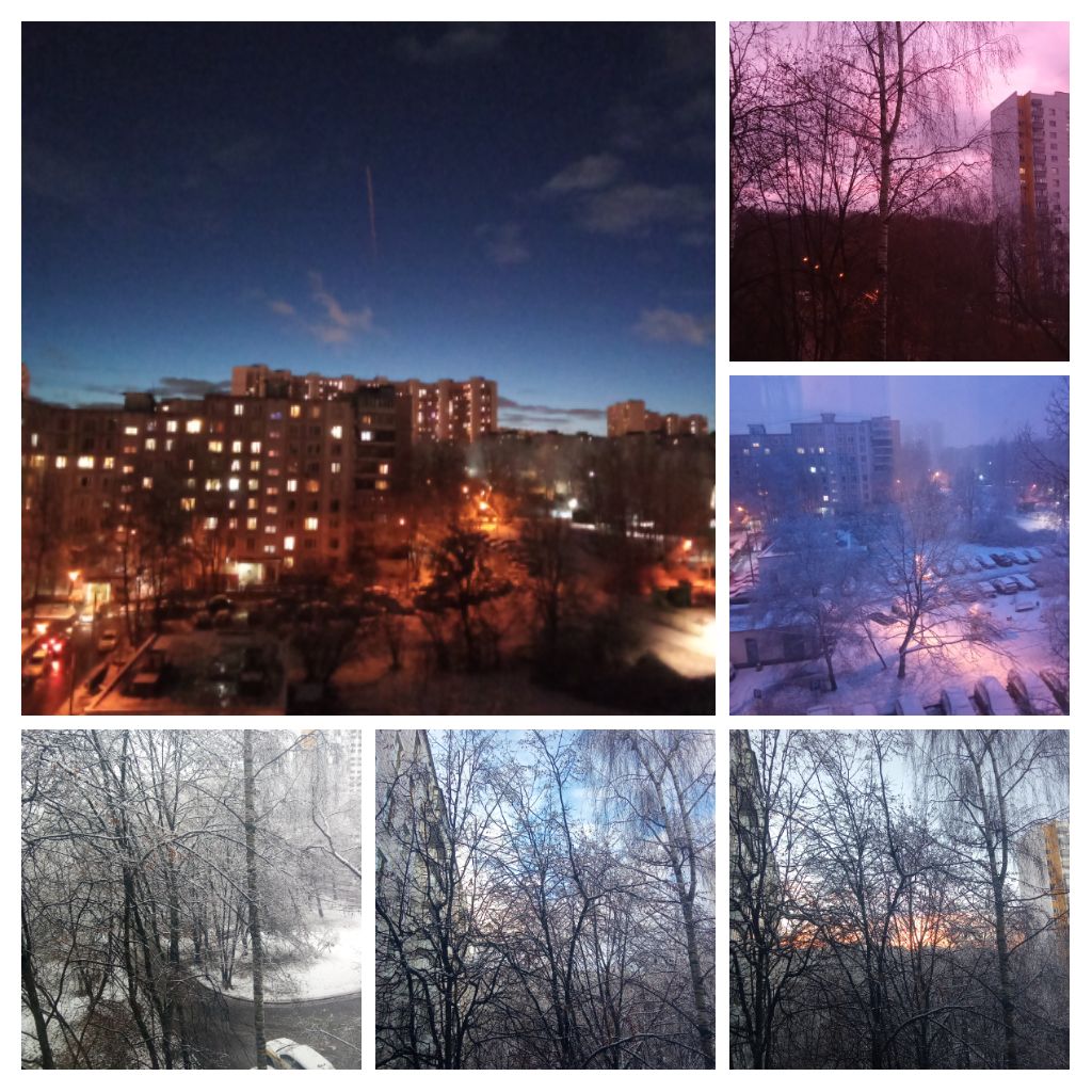 Первый снег.. Надолго ль выпал?