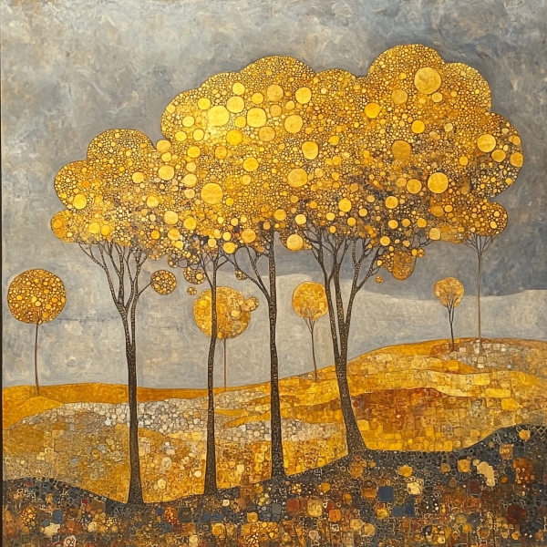 В саду золотом...