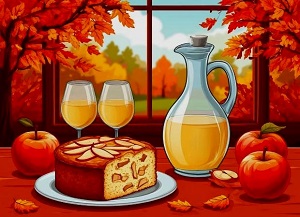 Море кальвадоса, лужица сидра...