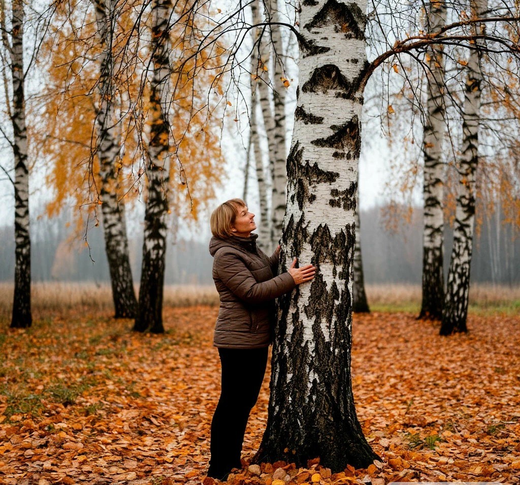 Берёзка и я