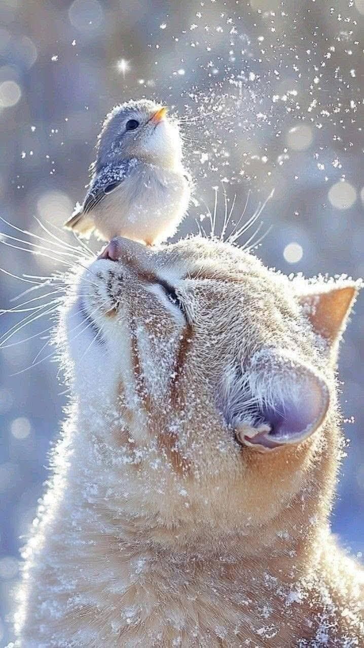 Воробьиный снегопад