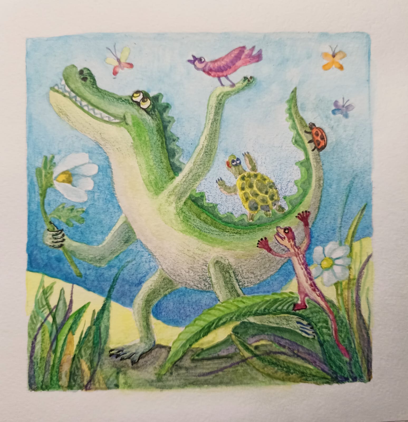 Я нарисовал дракошу