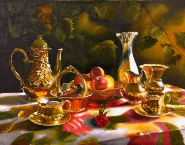 Чаепитие с другом