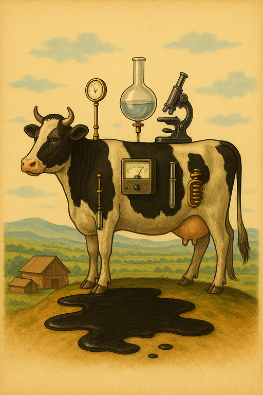 Не попали в молоко!